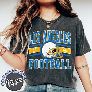 Los Angeles Football Retro Look Comfort Colors T-Shirt 166